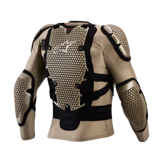 Alpinestars Bodyprotector Vest Bionic Action V3 - Aluminium / Zwart / Rood
