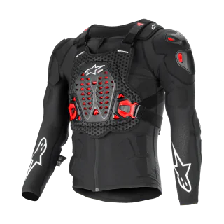 Alpinestars Bodyprotector Vest Zacht Bionic XTR Plasma - Zwart / Rood / Wit
