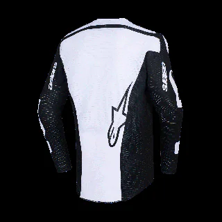 Alpinestars Cross Shirt 2026 Racer Air Riway - Zwart / Wit