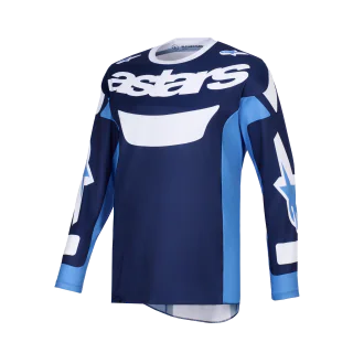 Alpinestars Cross Shirt 2026 Racer Riway - Ucla / Blauw / Wit
