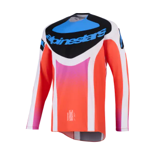 Alpinestars Crosskleding 2026 Techstar Knif - Licht Grijs / Fluo Oranje / Zwart