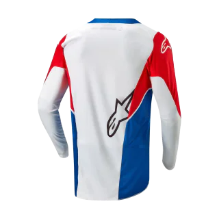 Alpinestars Cross Shirt 2027 Racer Iconic Honda - Wit / Blauw / Rood