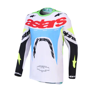 Alpinestars Crosskleding 2027 Supertech Dyna - Licht Lilac / Fluo Groen / Zwart
