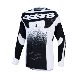 Alpinestars Cross Shirt 2027 Techstar Swan - Wit / Zwart