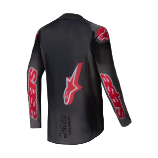 Alpinestars Cross Shirt Supertech Lipan - Smoke / Rood