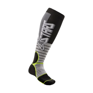 Alpinestars Cross Sokken MX PRO - Grijs / Fluo Geel