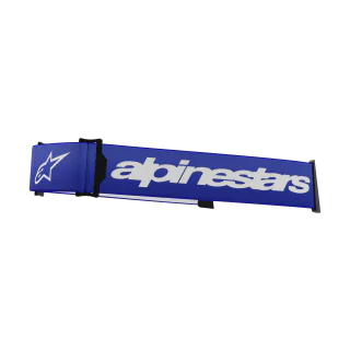 Alpinestars Crossbril Band Supertech - Blauw / Wit
