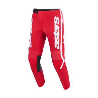 Alpinestars Crossbroek 2026 Fluid Apex - Rood / Wit