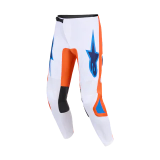 Alpinestars Crossbroek 2026 Fluid Grid - Oranje / Ucla / Blauw