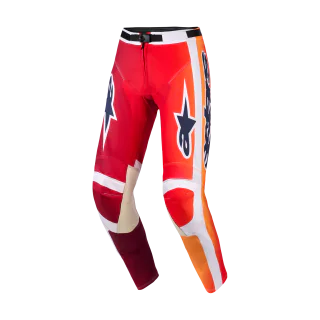 Alpinestars Crossbroek 2026 Racer Portl - Rood / Licht Grijs / Donker Grijs