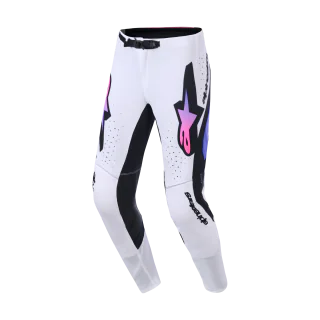 Alpinestars Crossbroek 2026 Supertech Pro Vista - Wit / Paars / Zwart
