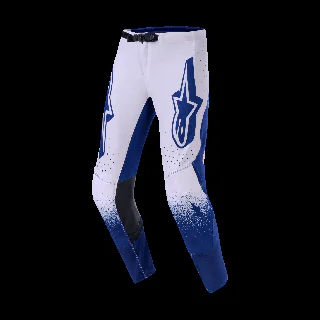 Alpinestars Crossbroek 2026 Supertech Scenz - Licht Grijs / Donker Blauw