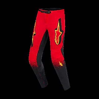 Alpinestars Crossbroek 2026 Supertech Scenz - Rood / Zwart / Geel