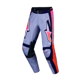 Alpinestars Crossbroek 2027 Racer Air Hunt - Licht Violet / Deep Purple / Fluo Roze
