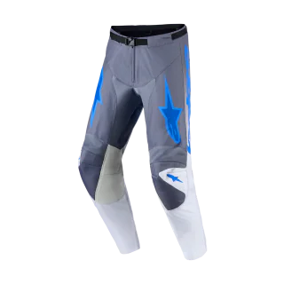 Alpinestars Crossbroek 2027 Racer Amber - Ash Grijs / Licht Lilac / Ucla Blauw