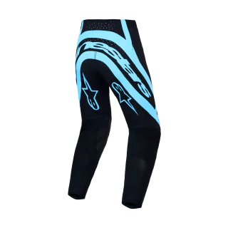 Alpinestars Crossbroek 2027 Supertech Vesta - Zwart / Turquoise
