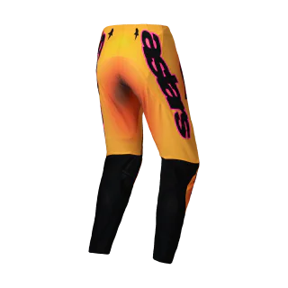 Alpinestars Crossbroek Supertech Lipan - Geel / Roze