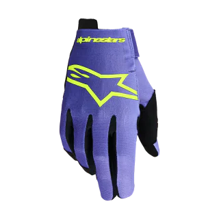 Alpinestars Crosshandschoenen 2026 Radar - Paars / Fluo Geel
