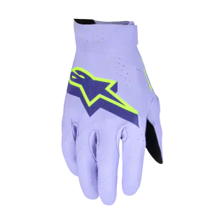 Alpinestars Crosshandschoenen 2026 Supertech - Lavender / Violet / Fluo Geel