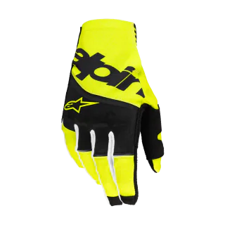 Alpinestars Crosshandschoenen 2026 Techstar - Zwart / Fluo Geel