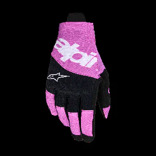 Alpinestars Crosshandschoenen 2026 Techstar - Zwart / Licht Grijs / Paars