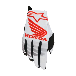 Alpinestars Crosshandschoenen 2027 Radar Honda - Wit / Zwart / Rood