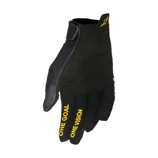 Alpinestars Crosshandschoenen 2027 Radar Honda - Zwart / Grijs / Geel