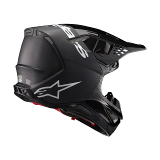 Alpinestars Crosshelm S-M10 Flood - Zwart / Donker Grijs