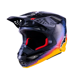 Alpinestars Crosshelm S-M10 LE Black Hole - Zwart / Burst
