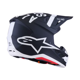 Alpinestars Crosshelm S-M7 Dasher - Zwart / Wit
