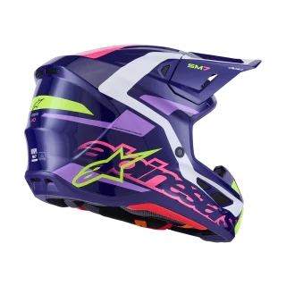 Alpinestars Crosshelm S-M7 Deed - Paars / Roze