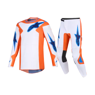 Alpinestars Crosskleding 2026 Fluid Grid - Oranje / Ucla / Blauw