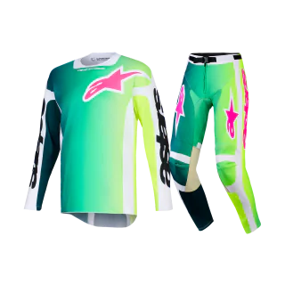 Alpinestars Crosskleding 2026 Racer Portl - Groen / Wit / Zwart
