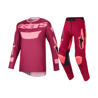 Alpinestars Crosskleding 2026 Racer Riway - Donker Rood / Coral