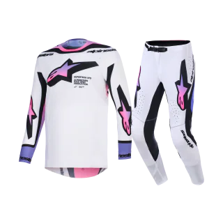 Alpinestars Crosskleding 2026 Supertech Pro Vista - Wit / Paars / Zwart