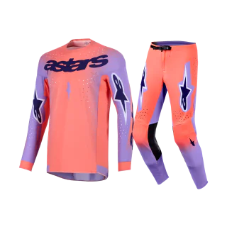 Alpinestars Crosskleding 2026 Supertech Scenz - Hot Coral / Paars
