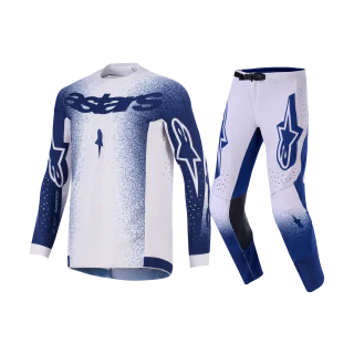 Alpinestars Crosskleding 2026 Supertech Scenz - Licht Grijs / Donker Blauw