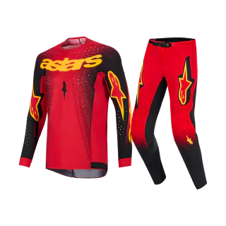 Alpinestars Crosskleding 2026 Supertech Scenz - Rood / Zwart / Geel