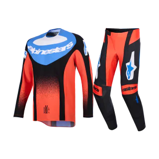 Alpinestars Crosskleding 2026 Techstar Knif - Oranje / Zwart / Ucla / Blauw