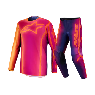 Alpinestars Crosskleding 2027 Fluid Kepler - Donker Paars / Oranje