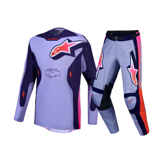 Alpinestars Crosskleding 2027 Racer Air Hunt - Licht Violet / Deep Purple / Fluo Roze