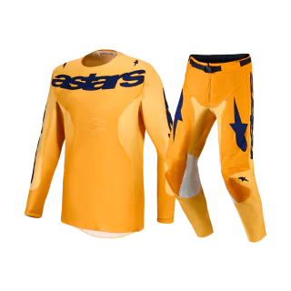 Alpinestars Crosskleding 2027 Racer Amber - Goud Oranje / Deep Blauw