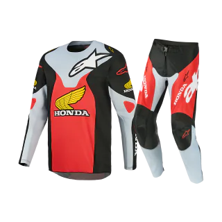 Alpinestars Crosskleding 2027 Racer Veil Honda - Zwart / Grijs / Rood