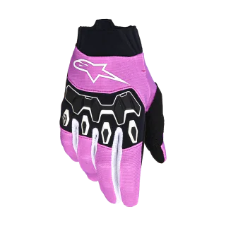 Alpinestars Dames Crosshandschoenen 2026 Full Bore V2 - Wit / Fluo Roze / Zwart