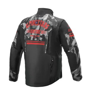 Alpinestars Enduro Jas Venture R - Grijs Camo / Fluo Rood