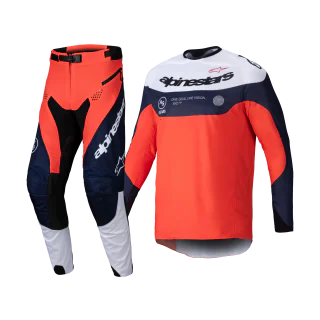 Alpinestars Enduro Kleding Pro-Dura - Navy / Oranje / Wit