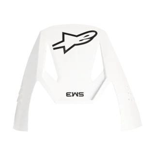 Alpinestars Helmklep S-M3 Solid - Glans Wit