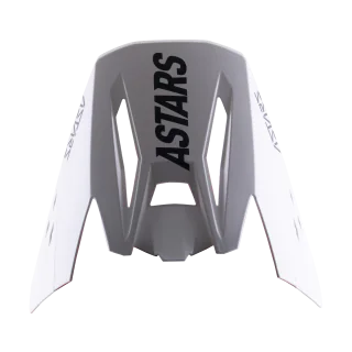 Alpinestars Helmklep S-M5 22.05 Rayon - Rood / Wit