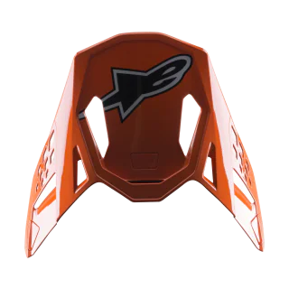 Alpinestars Helmklep S-M8 22.05 Factory - Blauw / Geel / Oranje
