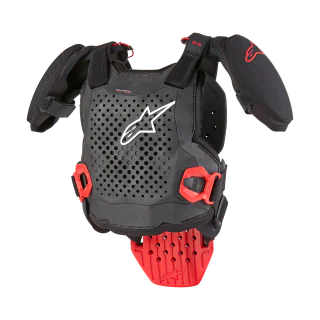 Alpinestars Kinder Bodyprotector A-5 S V2 - Zwart / Wit / Rood